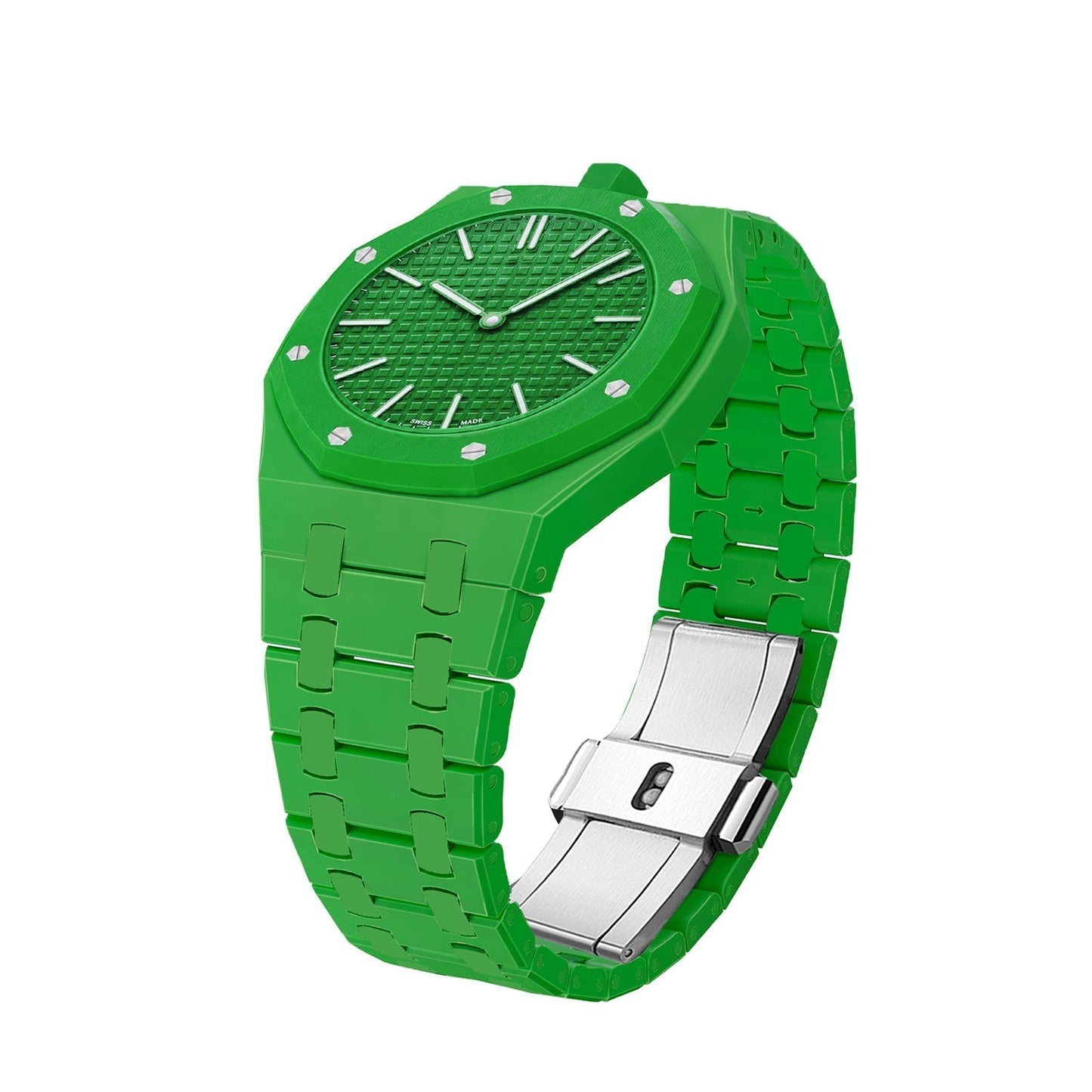 [Novalux]OAK POP EXCLUSIVE GREEN  BIOCERAMIC STRAP