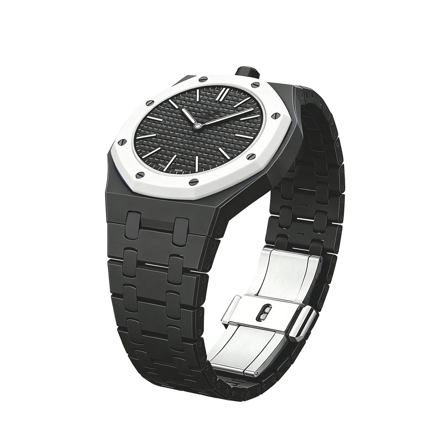 [Novalux]OAK POP EXCLUSIVE BLACK BIOCERAMIC STRAP