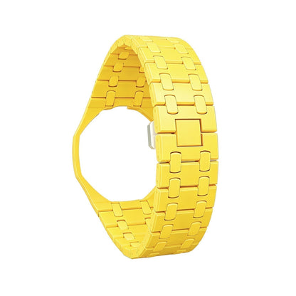 [Novalux]OAK POP EXCLUSIVE YELLOW BIOCERAMIC STRAP