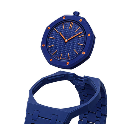 [Novalux]OAK POP EXCLUSIVE DARK BLUE BIOCERAMIC STRAP