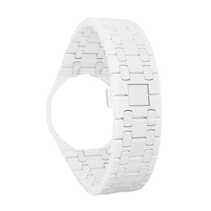 [Novalux]OAK POP EXCLUSIVE WHITE BIOCERAMIC STRAP
