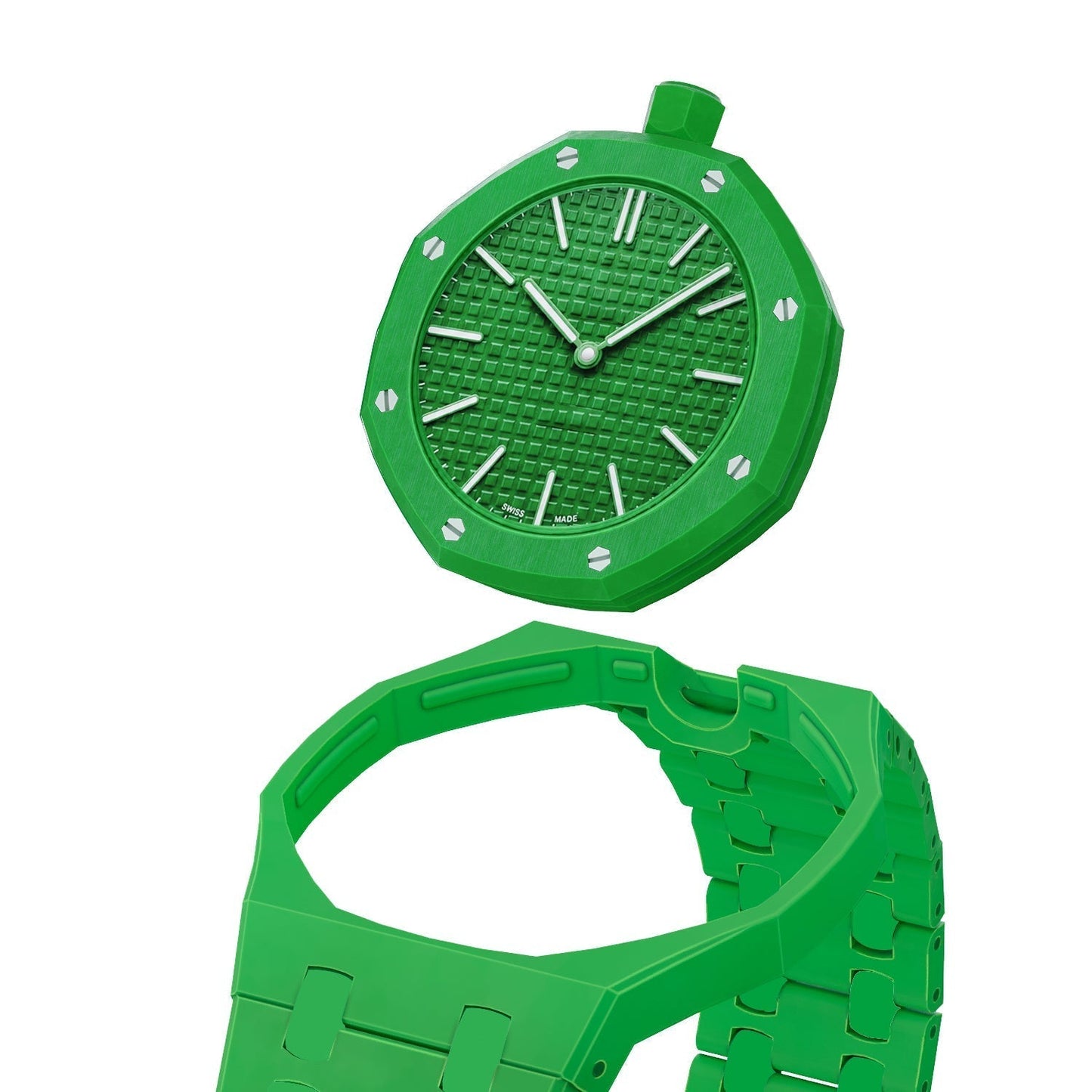 [Novalux]OAK POP EXCLUSIVE GREEN  BIOCERAMIC STRAP