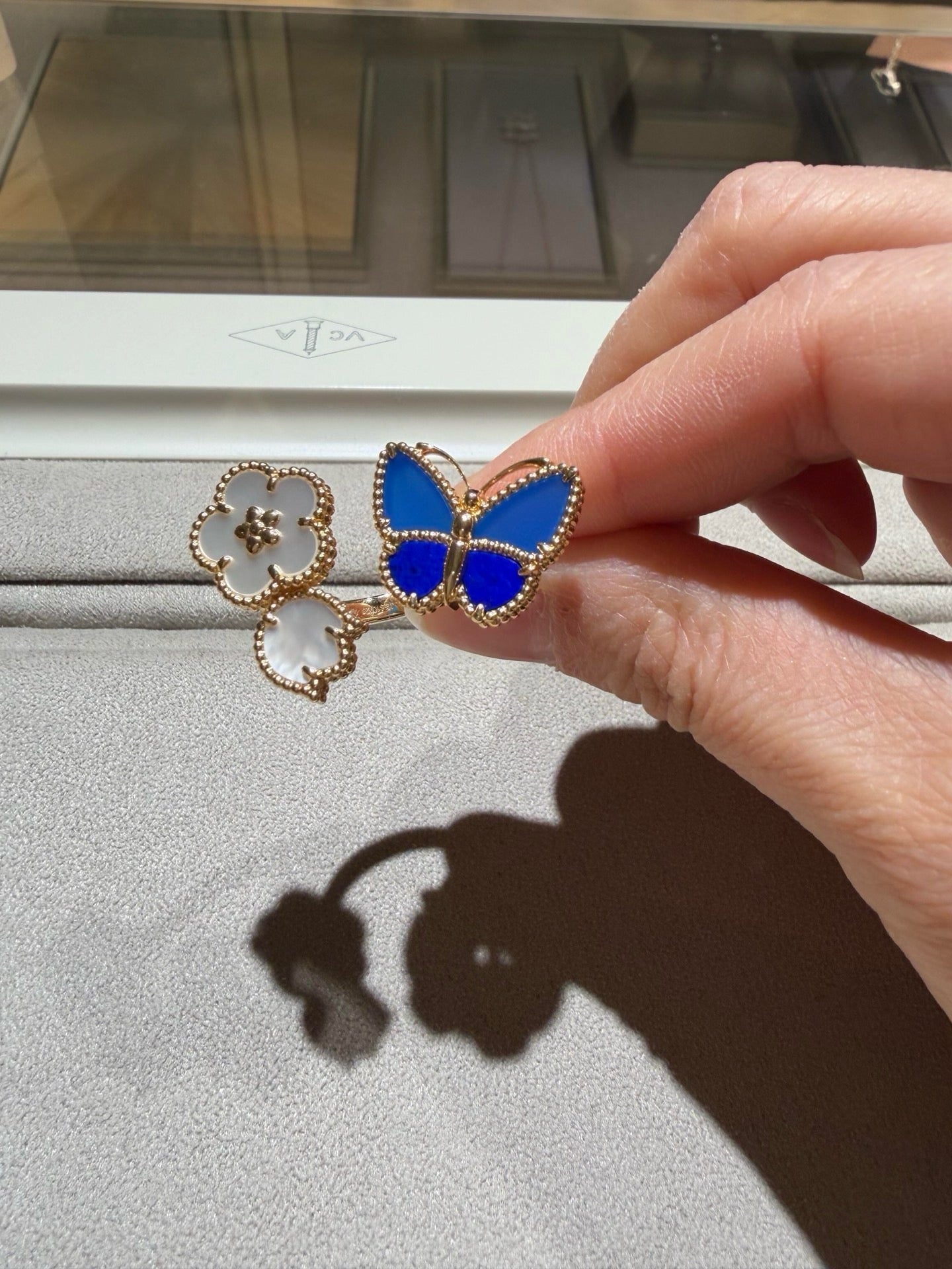 [Novalux]SPRING BUTTERFLY OPEN RING