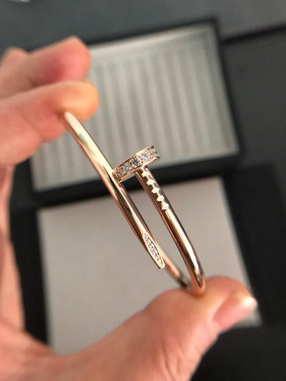 [Novalux]JUSTE UN CLOU 3.5MM CLASSIC DIAMOND BANGLE
