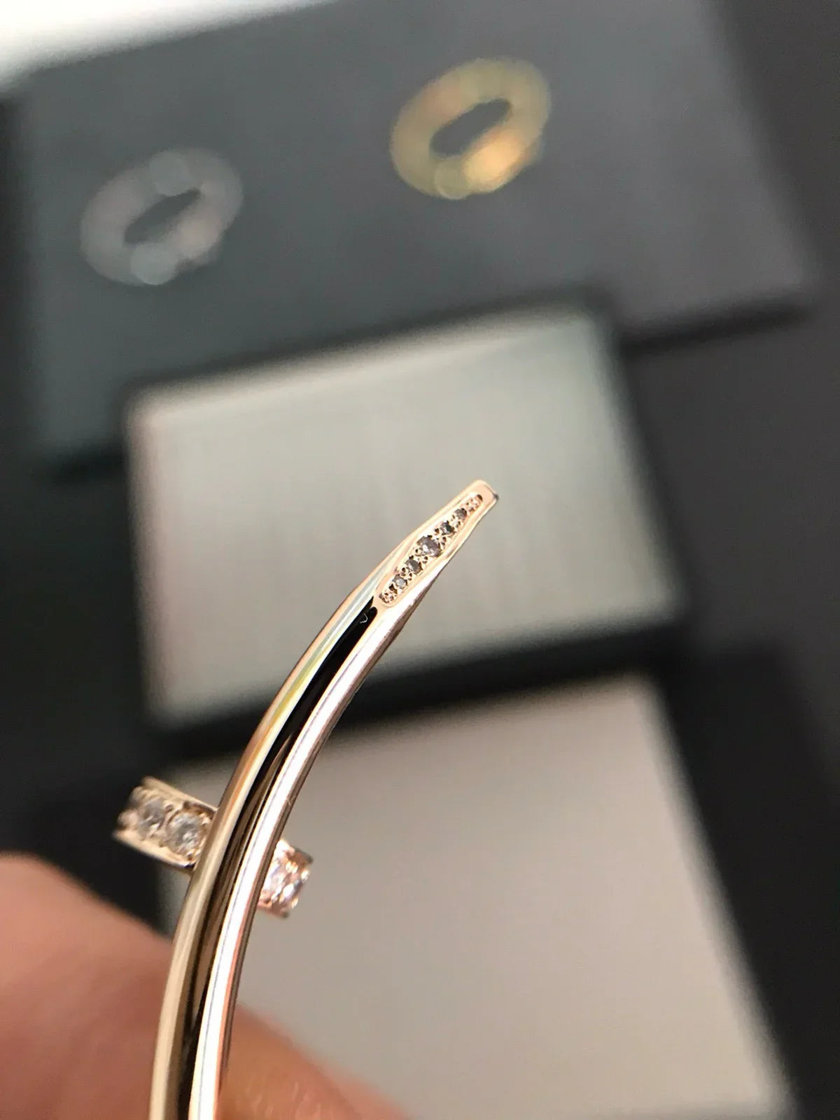 [Novalux]JUSTE UN CLOU 3.5MM CLASSIC DIAMOND BANGLE