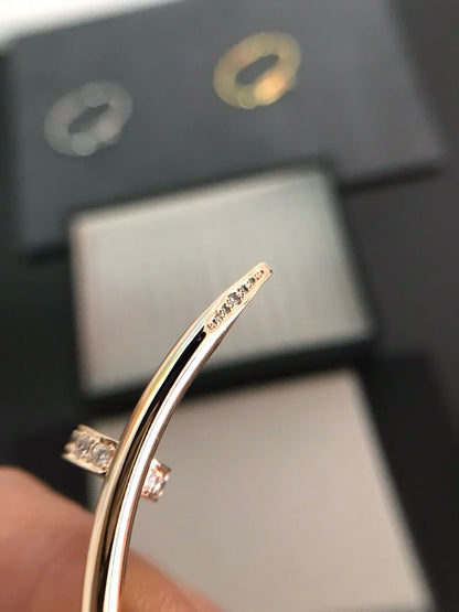 [Novalux]JUSTE UN CLOU 3.5MM CLASSIC DIAMOND BANGLE