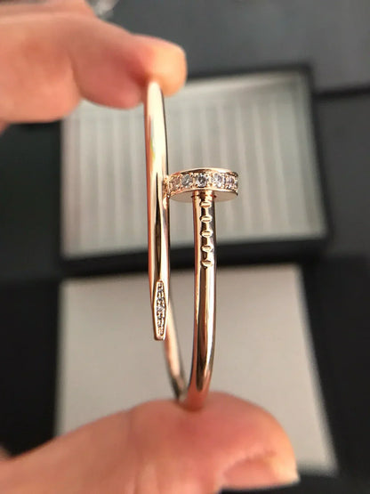[Novalux]JUSTE UN CLOU 3.5MM CLASSIC DIAMOND BANGLE