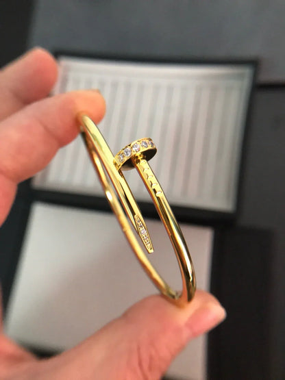 [Novalux]JUSTE UN CLOU 3.5MM CLASSIC DIAMOND BANGLE