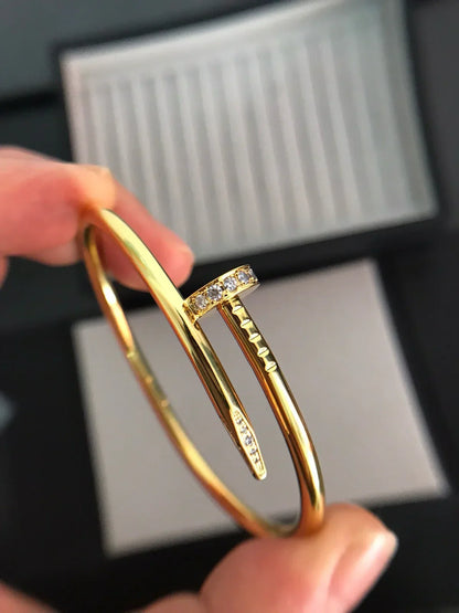 [Novalux]JUSTE UN CLOU 3.5MM CLASSIC DIAMOND BANGLE