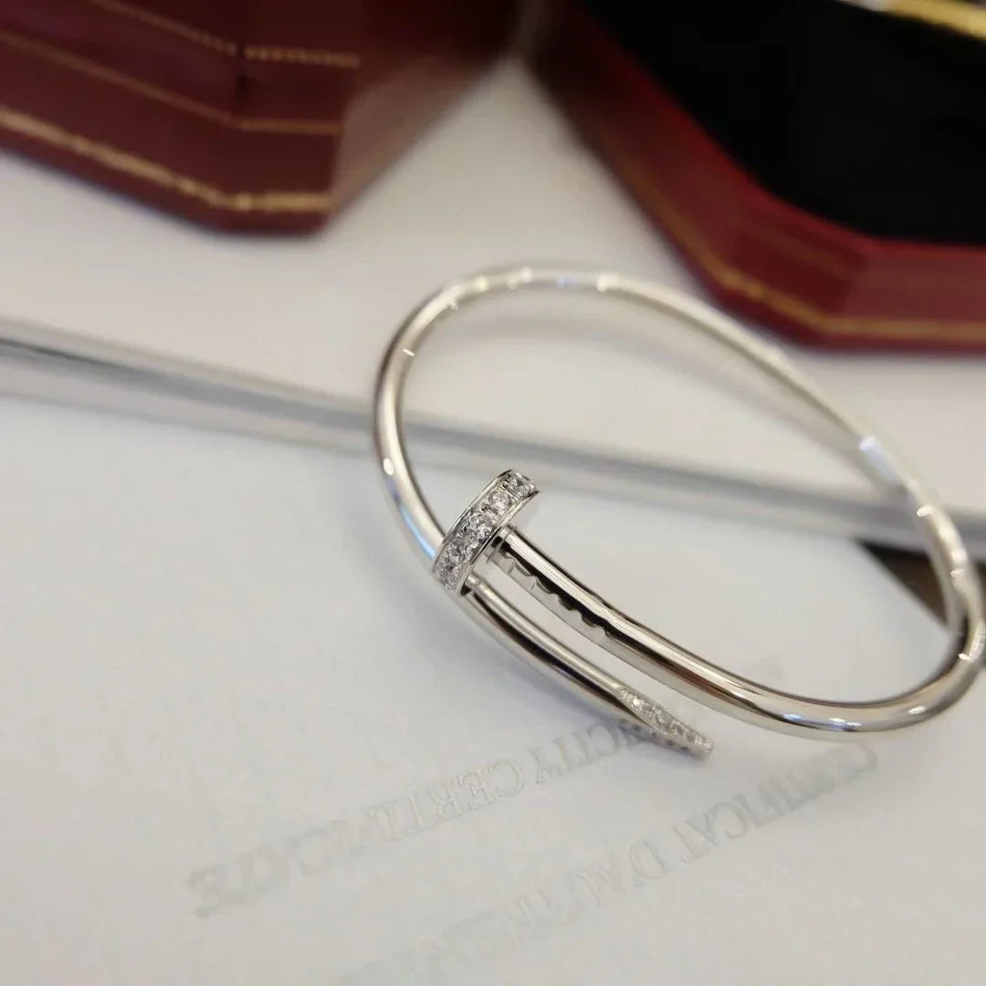 [Novalux]JUSTE UN CLOU 3.5MM CLASSIC DIAMOND BANGLE