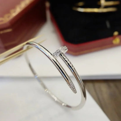 [Novalux]JUSTE UN CLOU 3.5MM CLASSIC DIAMOND BANGLE