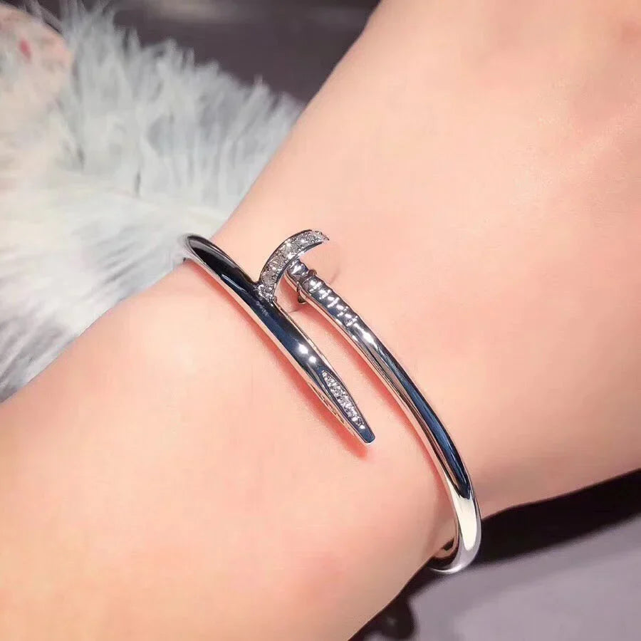 [Novalux]JUSTE UN CLOU 3.5MM CLASSIC DIAMOND BANGLE