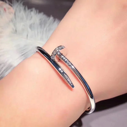 [Novalux]JUSTE UN CLOU 3.5MM CLASSIC DIAMOND BANGLE