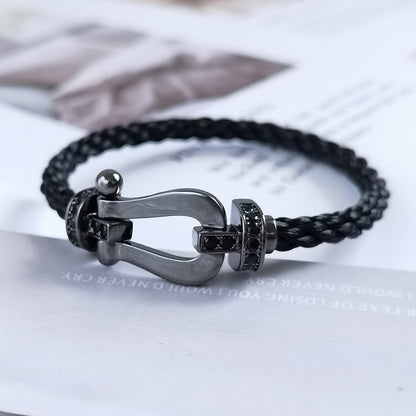 [Novalux]FORCE LARGE SERIES BLACK SAMURAI BRACELET