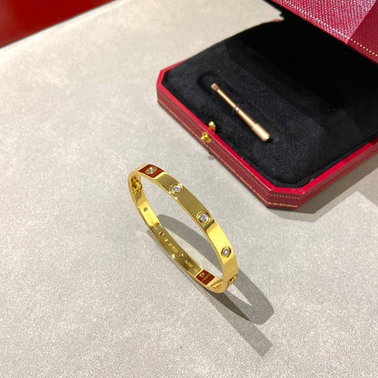 [Novalux]CLASSIC 6.1MM LOVE BANGLE - 10-DIAMOND