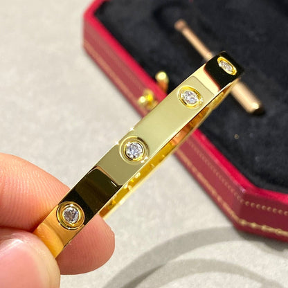 [Novalux]CLASSIC 6.1MM LOVE BANGLE - 10-DIAMOND