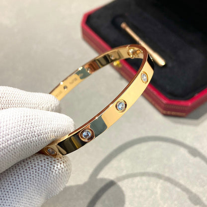 [Novalux]CLASSIC 6.1MM LOVE BANGLE - 10-DIAMOND