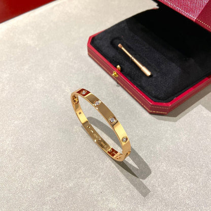 [Novalux]CLASSIC 6.1MM LOVE BANGLE - 10-DIAMOND