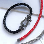 [Novalux]FORCE LARGE SERIES BLACK SAMURAI BRACELET