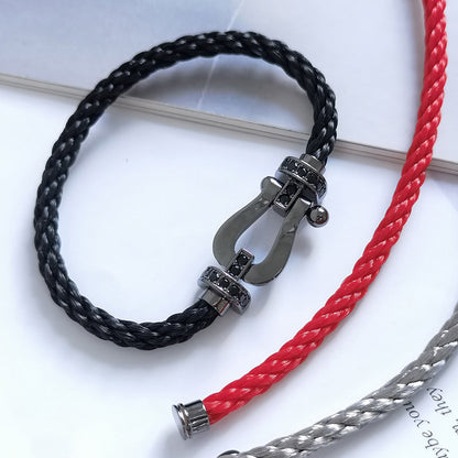 [Novalux]FORCE LARGE SERIES BLACK SAMURAI BRACELET