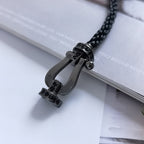 [Novalux]FORCE LARGE SERIES BLACK SAMURAI BRACELET