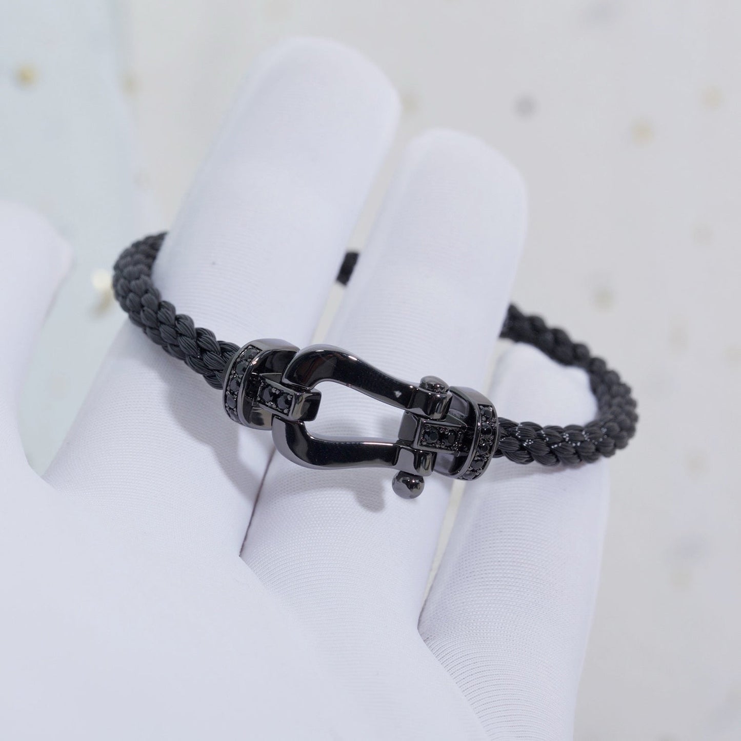 [Novalux]FORCE LARGE SERIES BLACK SAMURAI BRACELET