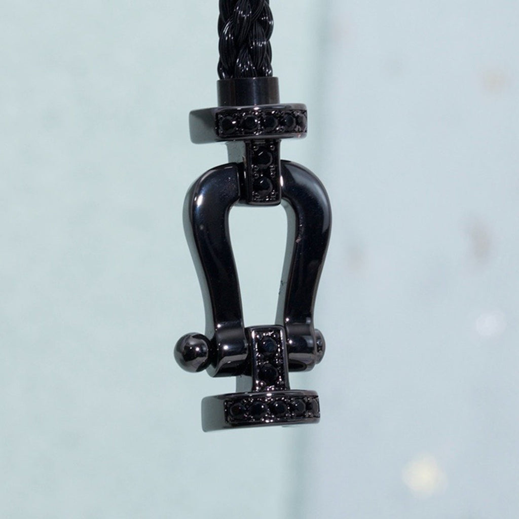 [Novalux]FORCE LARGE SERIES BLACK SAMURAI BRACELET