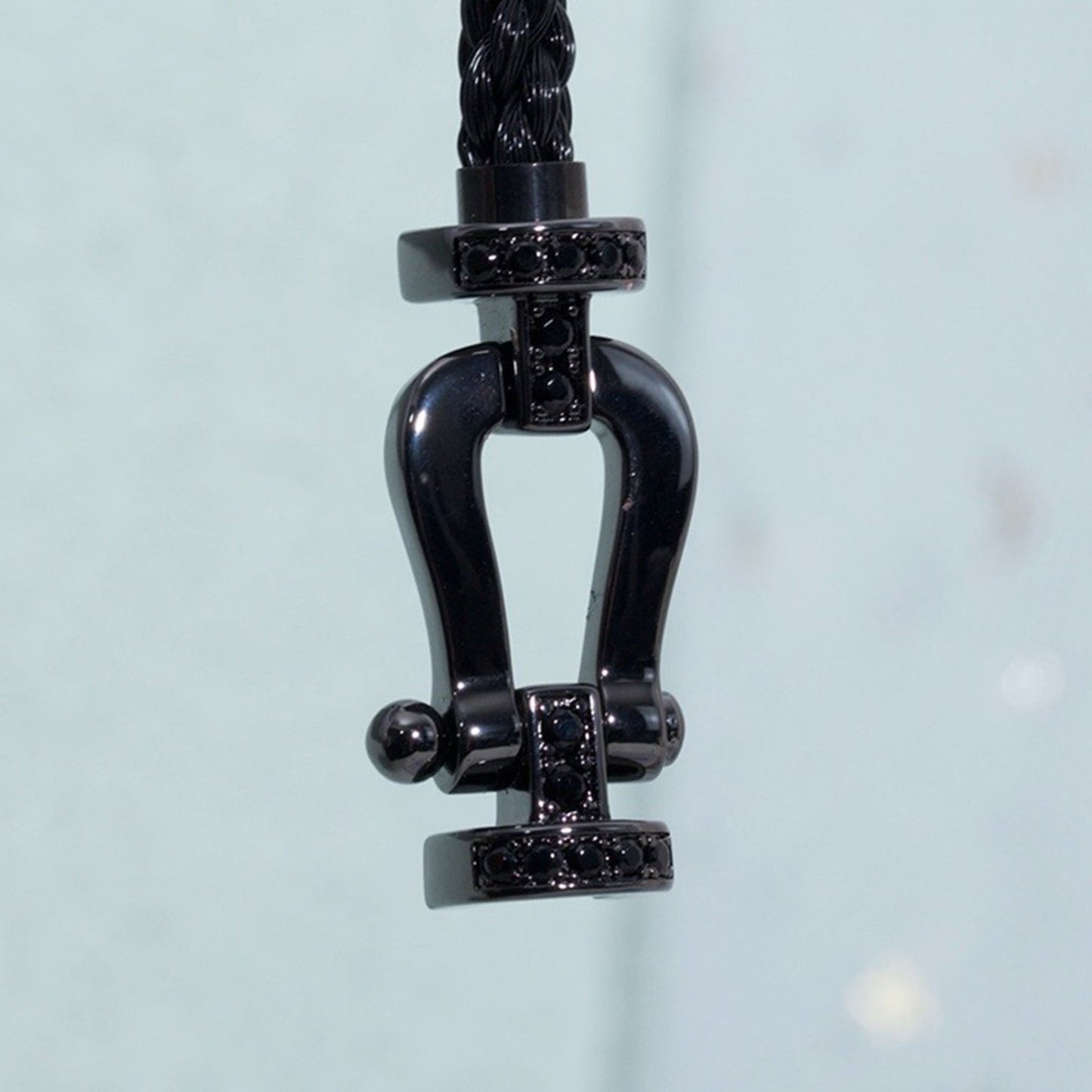[Novalux]FORCE LARGE SERIES BLACK SAMURAI BRACELET