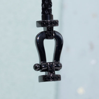 [Novalux]FORCE LARGE SERIES BLACK SAMURAI BRACELET