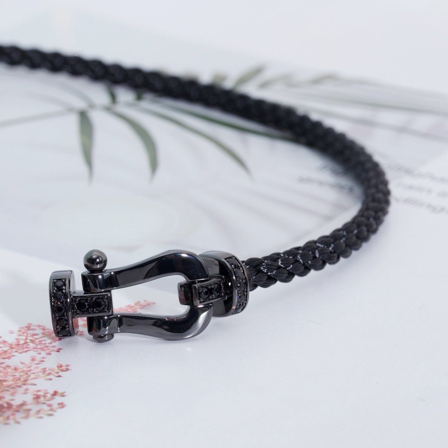 [Novalux]FORCE LARGE SERIES BLACK SAMURAI BRACELET