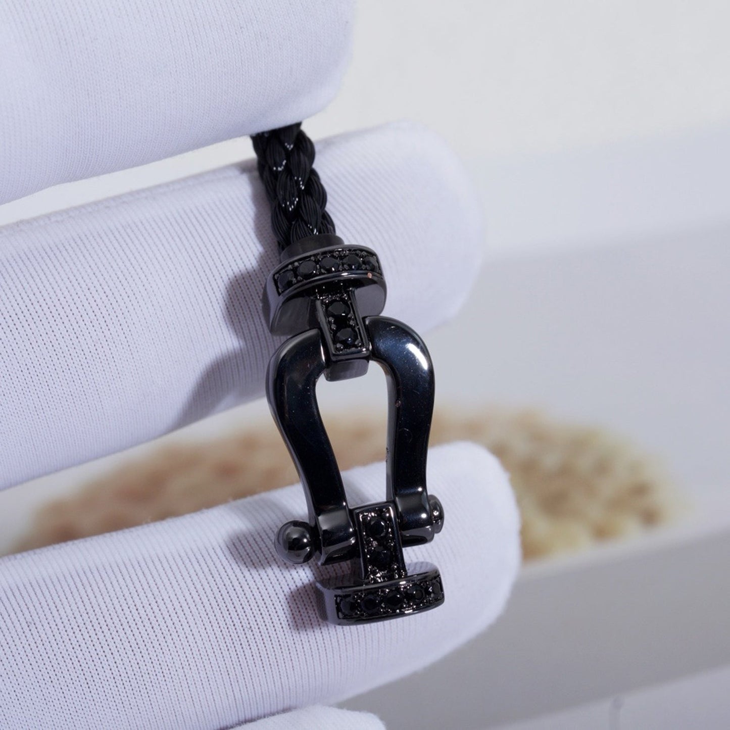 [Novalux]FORCE LARGE SERIES BLACK SAMURAI BRACELET