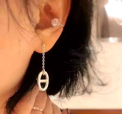 [Novalux]CHAINE TASSEL EARRINGS