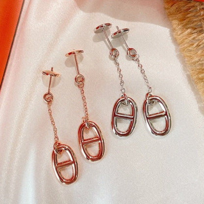 [Novalux]CHAINE TASSEL EARRINGS