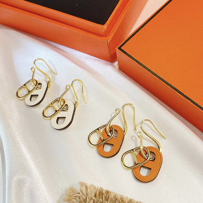 [Novalux]HM O'MAILLON GOLD EARRINGS