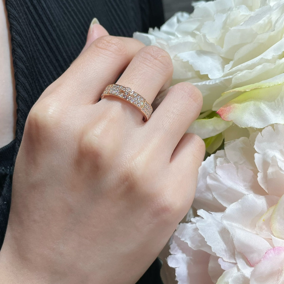 [Novalux]KELLY ROSE GOLD DIAMOND RING
