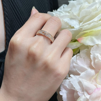[Novalux]KELLY ROSE GOLD DIAMOND RING