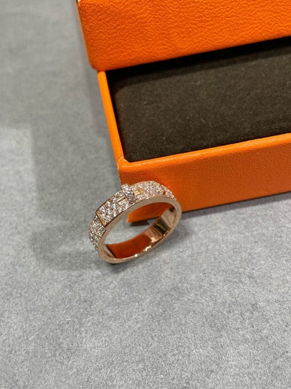 [Novalux]KELLY ROSE GOLD DIAMOND RING