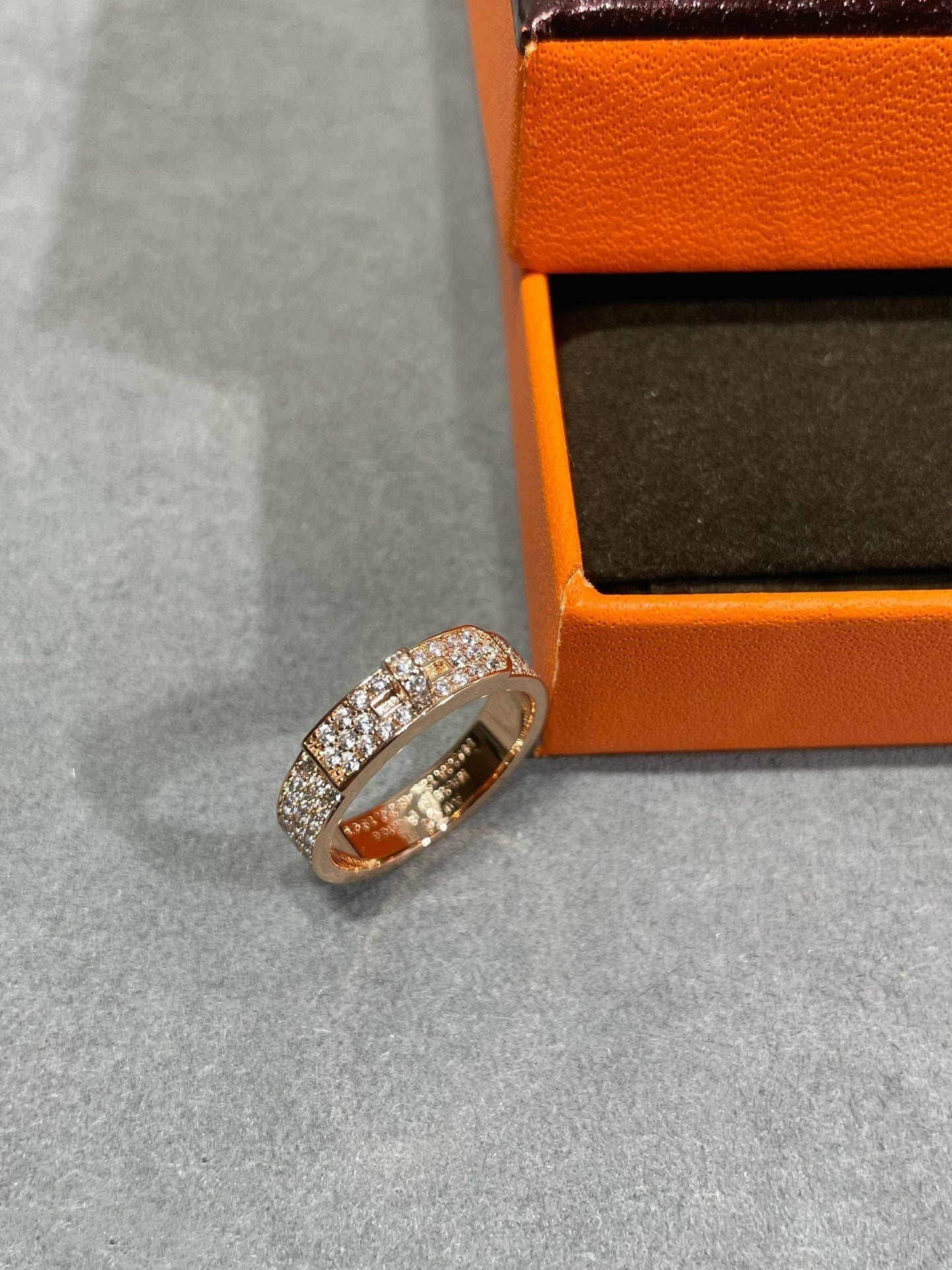 [Novalux]KELLY ROSE GOLD DIAMOND RING