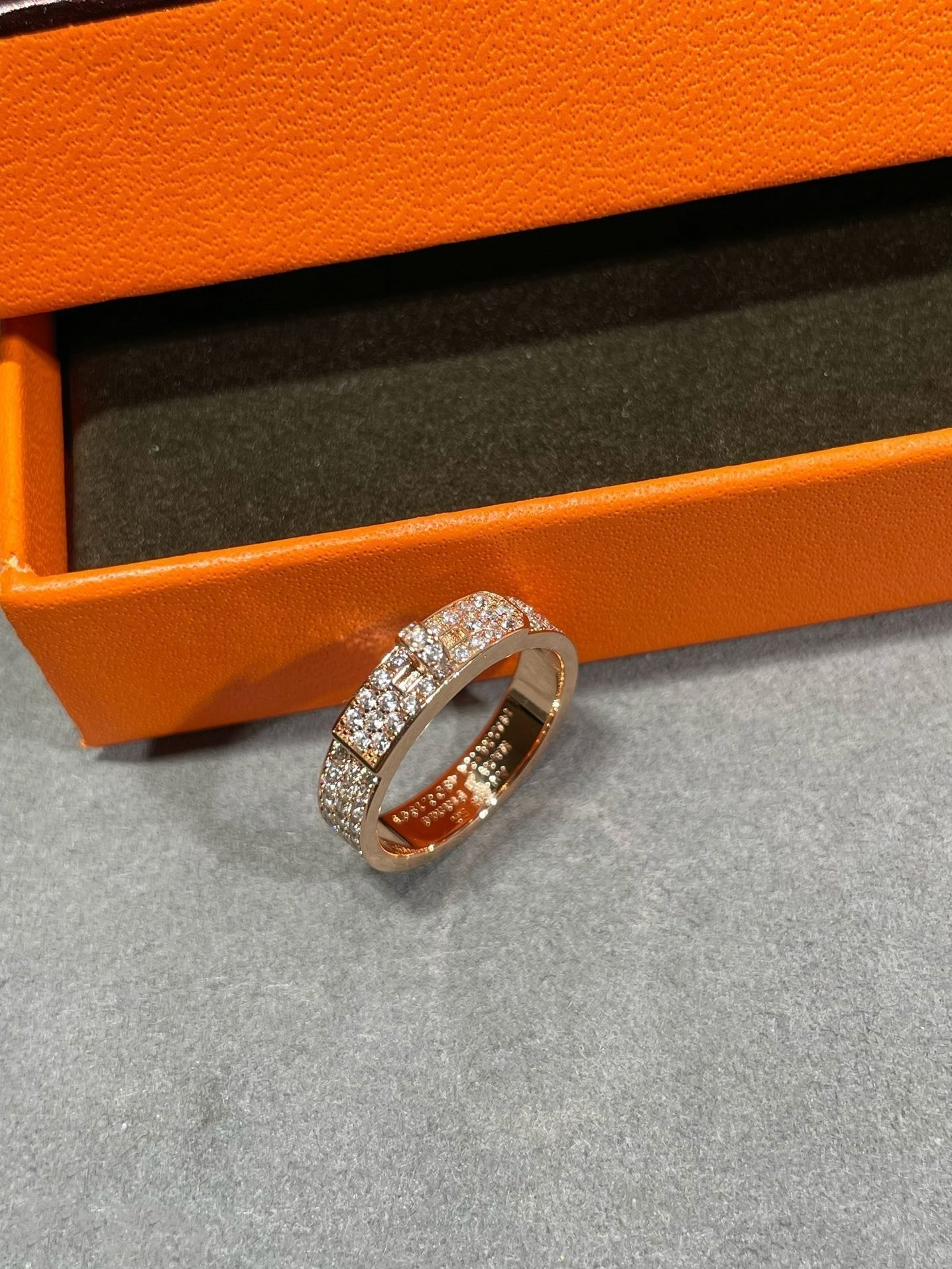 [Novalux]KELLY ROSE GOLD DIAMOND RING