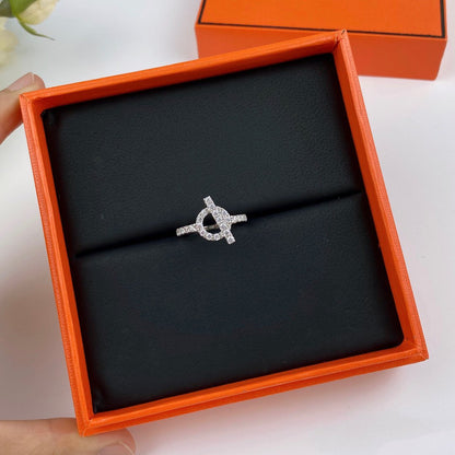 [Novalux]ECHAPPEE RING SILVER DIAMOND