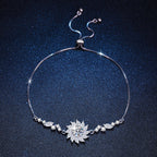 [Novalux]RADIANT SUNFLOWER MOISSANITE BRACELET