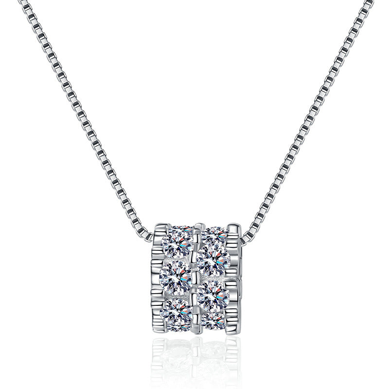 [Novalux]ELEGANT SLIM-WAIST MOISSANITE NECKLACE