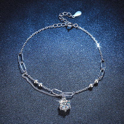 [Novalux]CLASSIC SOLITAIRE MOISSANITE BRACELET