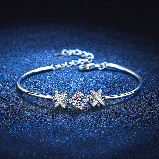 [Novalux]ELEGANT BOW-KNOT MOISSANITE BRACELET