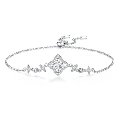 [Novalux]MARQUISE-CLOVER MOISSANITE BRACELET