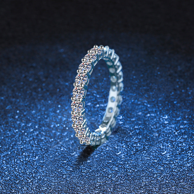 [Novalux]LUXURIOUS 2.2 CARAT FULL ETERNITY MOISSANITE RING
