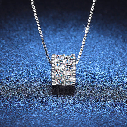 [Novalux]ELEGANT SLIM-WAIST MOISSANITE NECKLACE