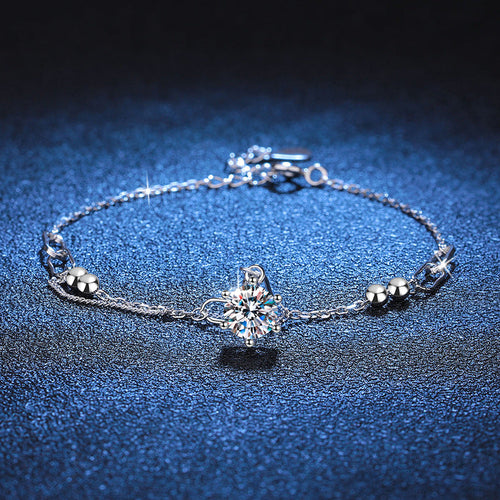 [Novalux]CLASSIC SOLITAIRE MOISSANITE BRACELET