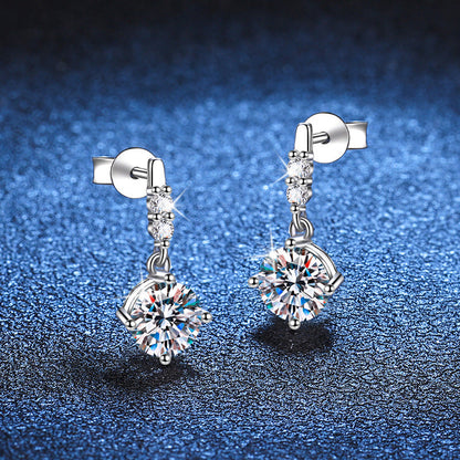 [Novalux]DYNAMIC TASSEL MOISSANITE DROP EARRINGS