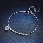 [Novalux]ELEGANT HALF-MOON CURVE MOISSANITE BRACELET